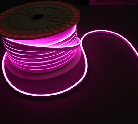 12V 6mm розовый неоновый гибкий светодиодные полоски мини-флекс светодиодный неоновый шнур