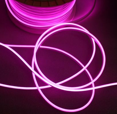 12В фиолетовое мини гибкое неоновое ламповое освещение 6*13мм 2835 смд для логотипов