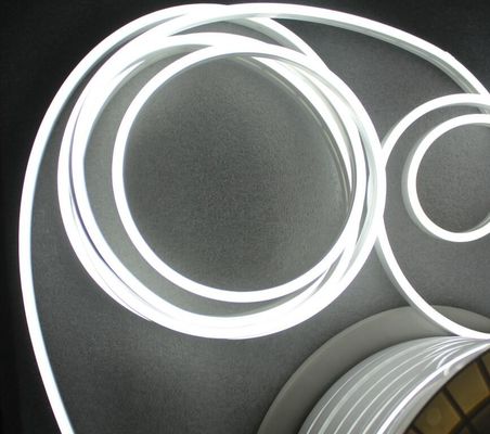 24V 6mm мини неоновые гибкие светодиодные ленты 2835 smd силиконовое покрытие лента белая