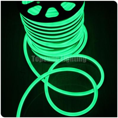 SMD 2835 светодиодный неоновый свет 12В гибкая веревка наружной водонепроницаемой светодиодной неоновой полосы свет зеленый цвет