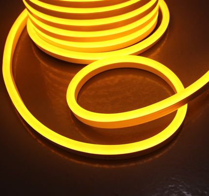Высокая яркость SMD2835 IP68 желтый светодиодный неон флекс ленты веревки свет 110в