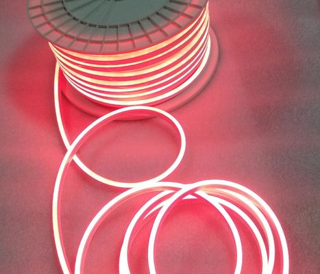 12В светодиодная лента 2835 Освещение Гибкий мини-неон Flex LED Неон световой знак Домашний декор красный