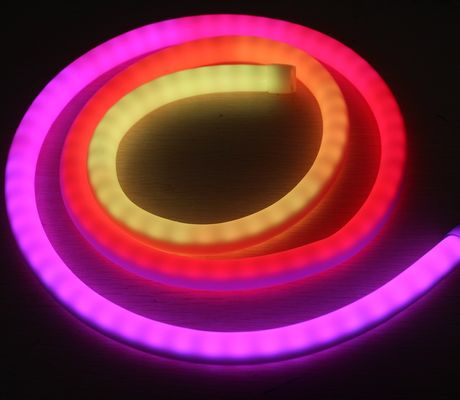 Программируемые цифровые 360-градусные круглые 12V Flexy Led Neon трубки