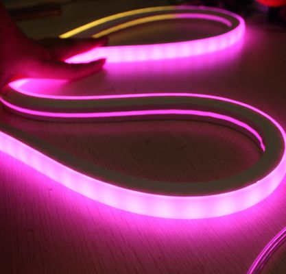 Водостойкие светодиодные неоновые флексы / RGB Многоцветные меняющиеся Гибкие неоновые веревочные огни квадратные 17x17 мм
