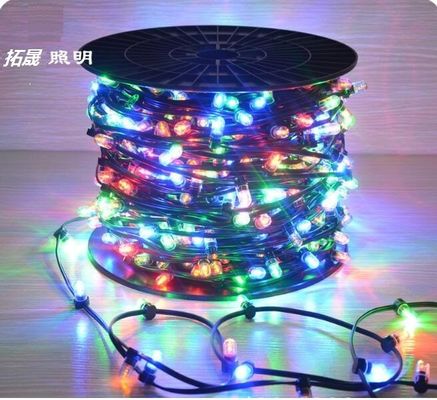 100м 1000leds 12V LED фейри клип струнные огни для наружных украшений рождественской елки