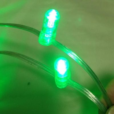 зеленый ПВХ кристаллический проволока DC 12V зажигательный свет 1000leds фейри свет струны 100м/ролл подсвечивают свечи