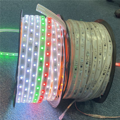 50м катушка Программируемая RGB светодиодная лента с встроенным IC SMD5050 высокая яркость волшебный цвет