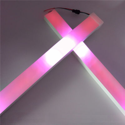 DMX пиксели smd5050 цифровое светодиодное жесткое освещение панели Алюминиевый корпус светодиодное цифровое пиксельное жесткое освещение