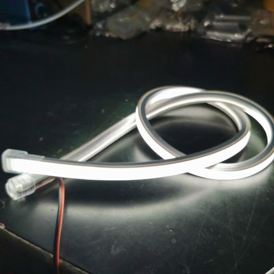 110В белый светодиодный неоновый флекс мини размер 8*12 мм квадратная световая полоса неоновый наружной изгибаемый шнур