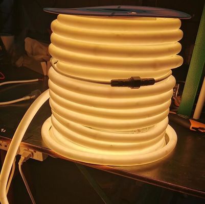 50м катушка 20мм ргбww подсвеченный неоновый флекс 360 световой полосы неоновый наружной ргбв 24в