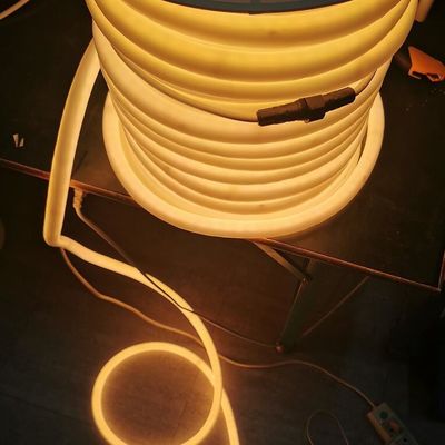 50м катушка 20мм ргбww подсвеченный неоновый флекс 360 световой полосы неоновый наружной ргбв 24в